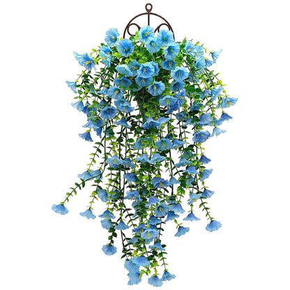 Artificial Morning Glory Flowers (Hanging Vine)