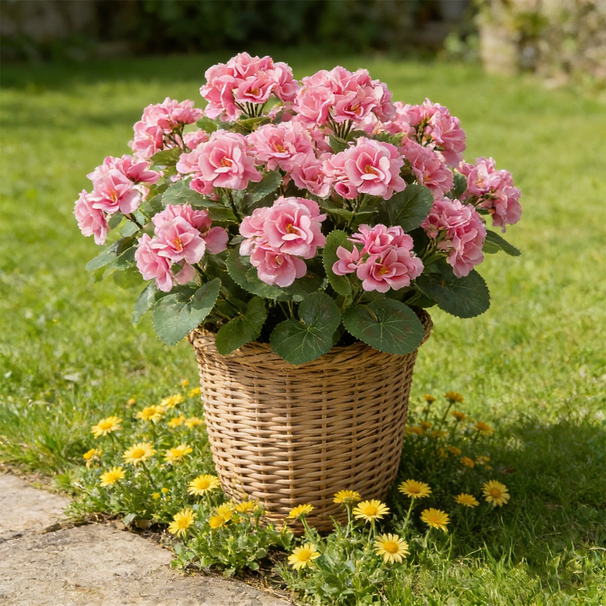 Artificial Geranium Flowers