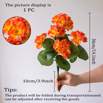 Artificial Geranium Flowers