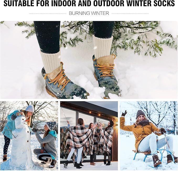 Warm Boot Socks 3 Pairs