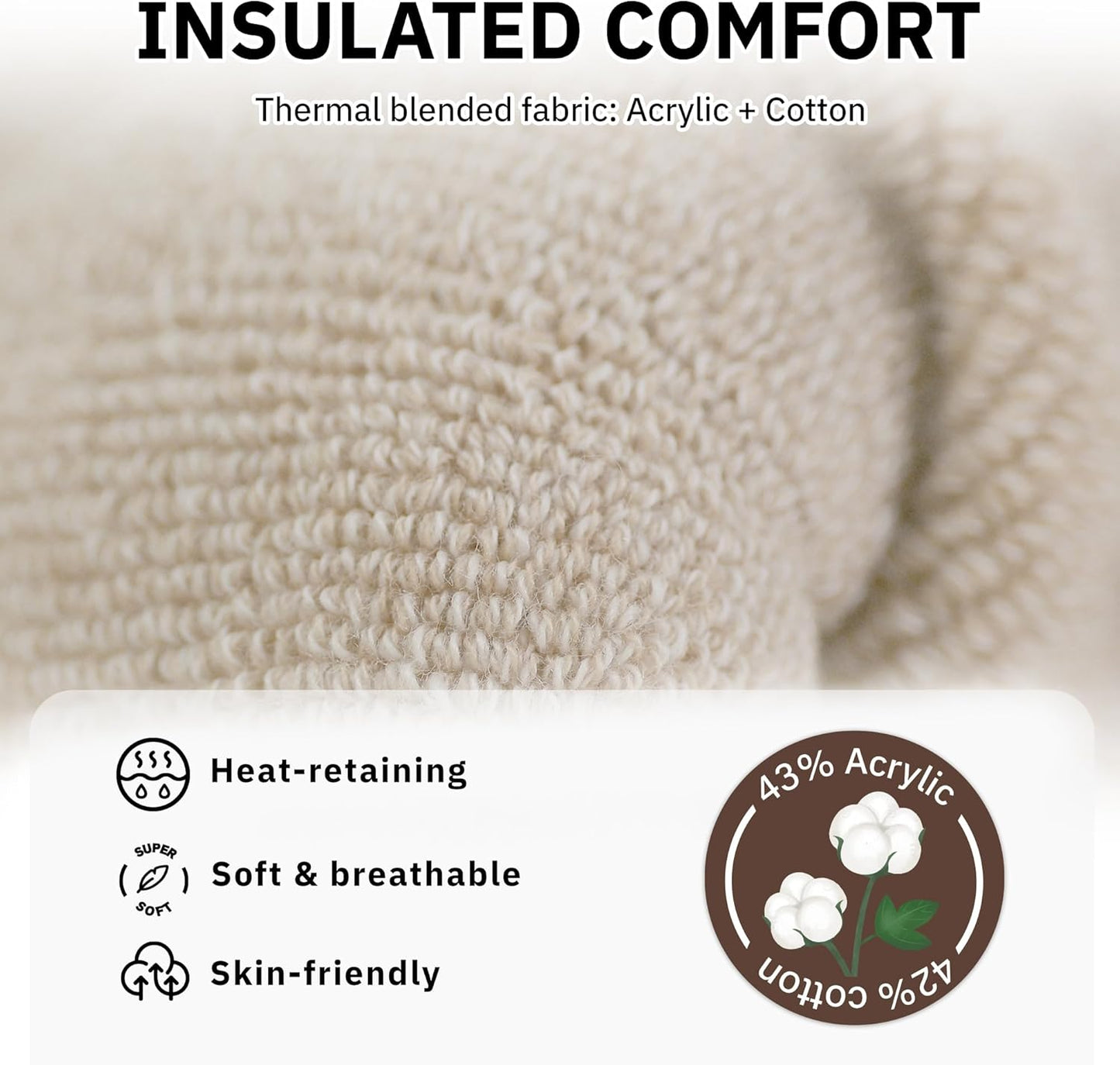 Warm Boot Socks 3 Pairs