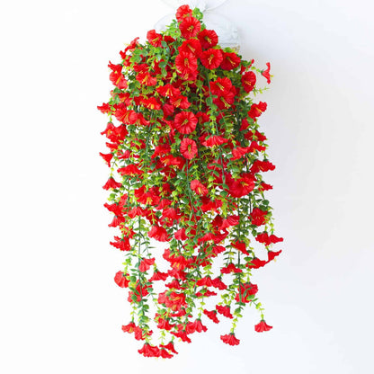 Artificial Morning Glory Flowers (Hanging Vine)